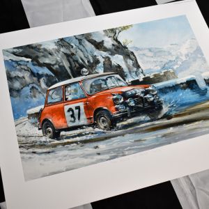 THE LEGEND OF MONTE CARLO – Motorsport Art Prints by Keith Burns