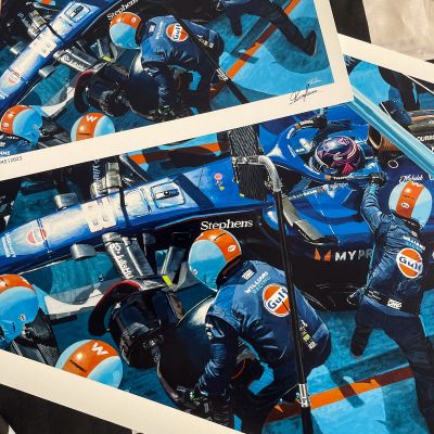 Alex Albon Williams Racing F1 2023 Limited Art Print by James Stevens