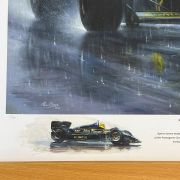 RAIN DANCER – Ayrton Senna Lotus 97T – Art Prints by Paul Dove