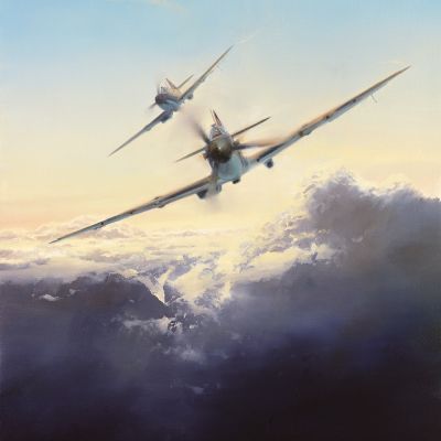 MERLIN MAGIC – WW2 Spitfire Art Prints by Robert Taylor