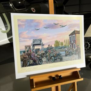 PEGASUS DAWN – Ox & Bucks Light Infantry D-Day Art Prints by Simon Smith