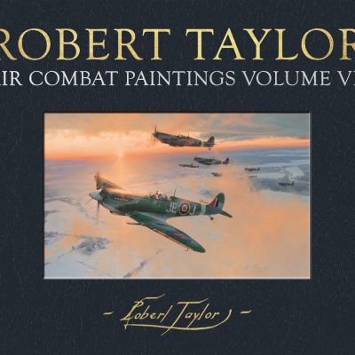 AIR COMBAT PAINTINGS VOL.7 – First Edition Military Aviation Hardback Book by Robert Taylor