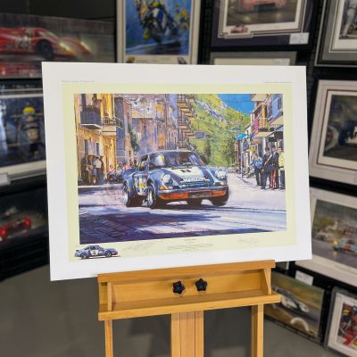 THE FINAL TARGA – 1973 World Championship Porsche 911 Limited Art Prints by Nicholas Watts