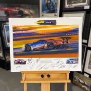 LE MANS 2016 – Anniversary Victory for Ford – GT LM Limited Art Prints by Nicholas Watts